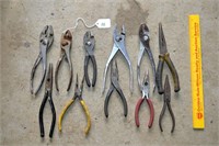 Group Lot of Pliers