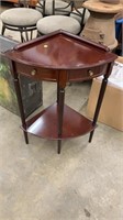 Wooden Corner Accent Table made by The Bombay