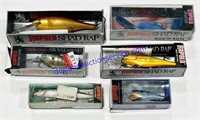 Lot of (6) Rapala Fishing Lures