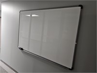 6' white board, boone glass