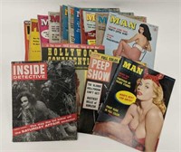 Large Lot of Vintage Men's Interest Magazines