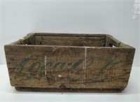 vintage coca cola beverage box