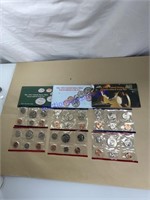 1993, 1994, 1995 Mint sets