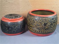 Japanese planter and pot
