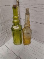 2 Decor Bottles