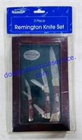 Nearly Sealed 3 Piece Remington Knife Set