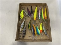 5 Musky Baits and 16 Crank Baits