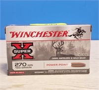 WINCHESTER 270 WIN, 20 RDS