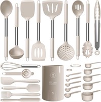 WFF8029  OANNAO Silicone Cooking Utensils Set - Kh