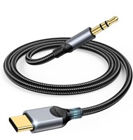 NEW USB C to 3.5mm Audio Aux Jack Cable