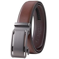 KM Legend Men\u2019s Leather Automatic Buckle