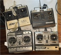 4 RC AIRPLANE CONTROLERS
