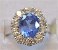 Ladies 3.68ct Tanzanite Ring