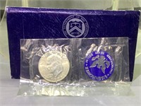 1971 Eisenhower uncirculated silver dollar