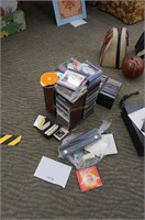 approx. 100-CD's, 2-CD holders & a few cassettes