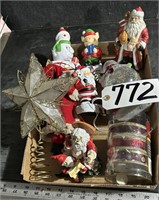 Ribbon, Tree Topper & Other Christmas Items