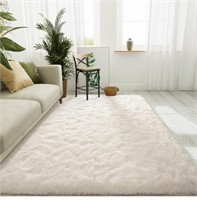 Fluffy area rug