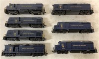 7 HO Train Engines-Kato, Atlas, Life-Line