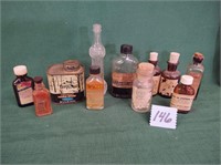 assorted bottles