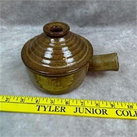 Vintage Stoneware Steamer Soup Pot
