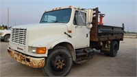 1990 International 4700 Packer Dump Truck Diesel