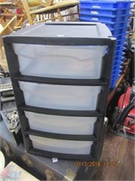 4 Drawer Plastic Container