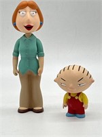 Family Guy Series Lois and Stewie Figures