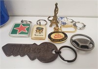 vintage keychain lot