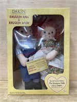 Limited edition Raggedy Ann and Andy circia1940's