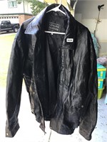 3xl genuine leather jacket