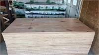 1/2" (12MM) CDX 4’X8’ PLYWOOD-NEW (x10)