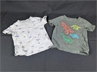(2) 24M T-shirts: [OshKosh & Carter's] Boy