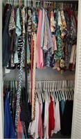 Closet Full of Vintage Ladies Clothes