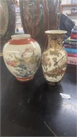 2 ORIENTAL VASES