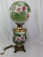 Antique Gone With The Wind Style Lamp