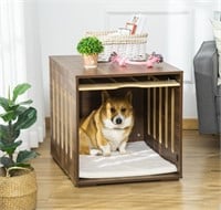 $169 Furniture Style Dog Crate End Table with Door