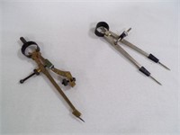(2) Compass Drafting Tools Measure