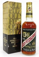 1977 Old Fitzgerald Bottled in Bond Bourbon Bottle
