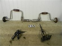 4 – Drilling devices: “Fulton” 10” ratchet brace,