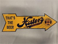 Holster’s Famous Metal Beer Sign Arrow