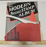 1935 The Modern Postage Stamp Album- Has Stamps