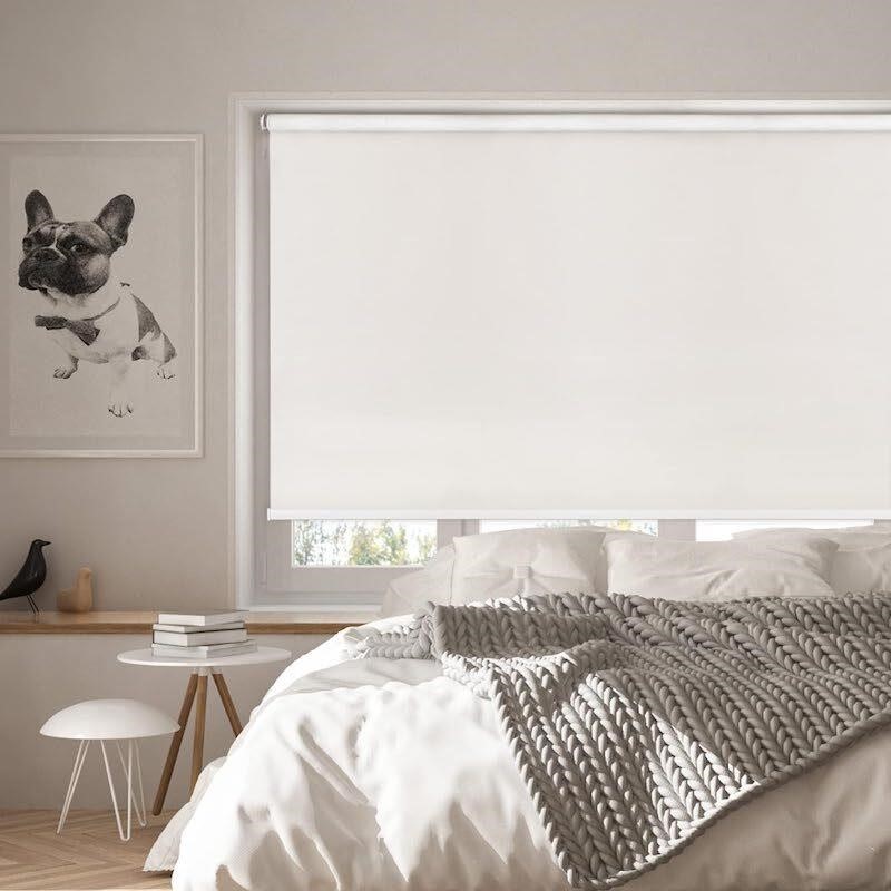 GENIMO 100% Blackout 70"W X 72"H in White