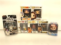 New/sealed toys incl. Pop Funko + Hasbro, some