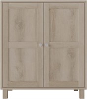 Flakoa Modern Floor Storage Cabinet 15" X 34" X 6"