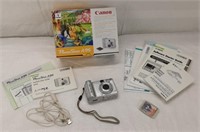 CANON CAMERA A95 WITH COMPACT CARD & BATTERY