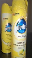 3 cans of lemon pledge