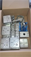 Steel Outlet/switch boxes, outlets, cord ends