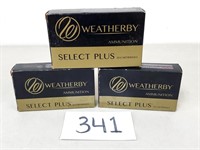 60 Rounds Weatherby 257 Wby Mag Ammo (No Ship)