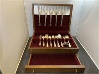 1847 Rogers Bros Silverware Set with Box