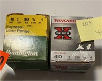Remington and Winchester, .410 ammo, 20+rds